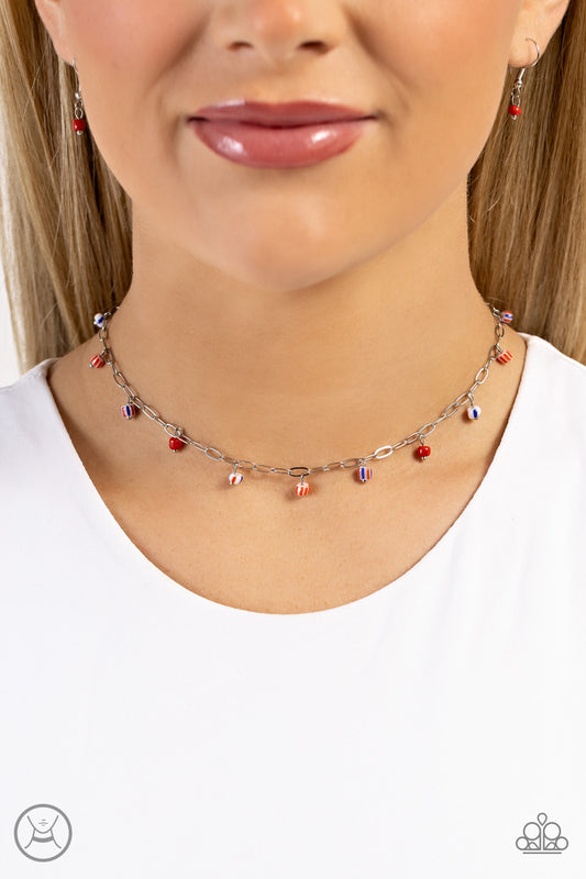 Beach Ball Bliss - Red- Jewelry By Bretta
