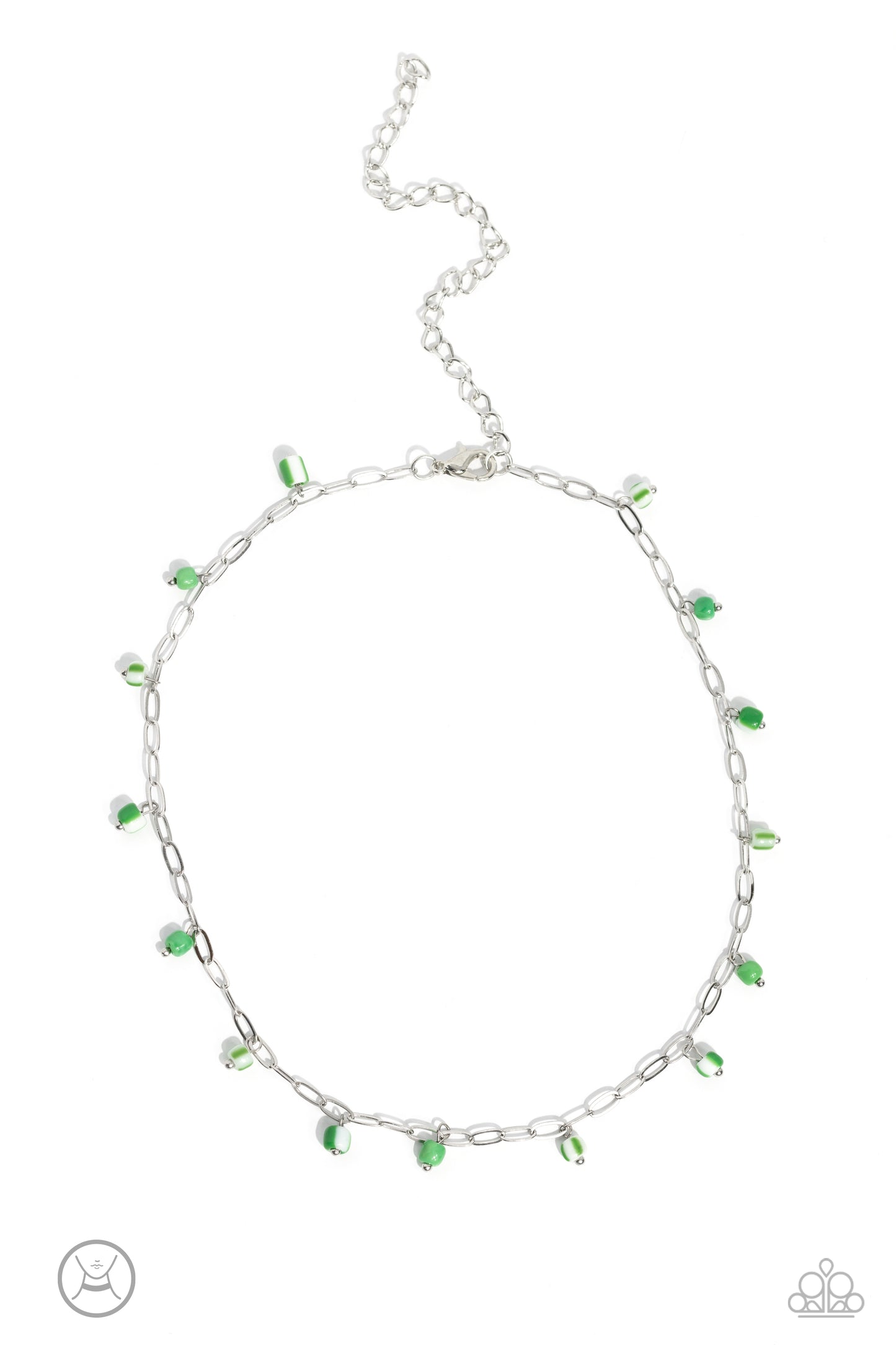 Beach Ball Bliss Green Necklace - Jewelry by Bretta