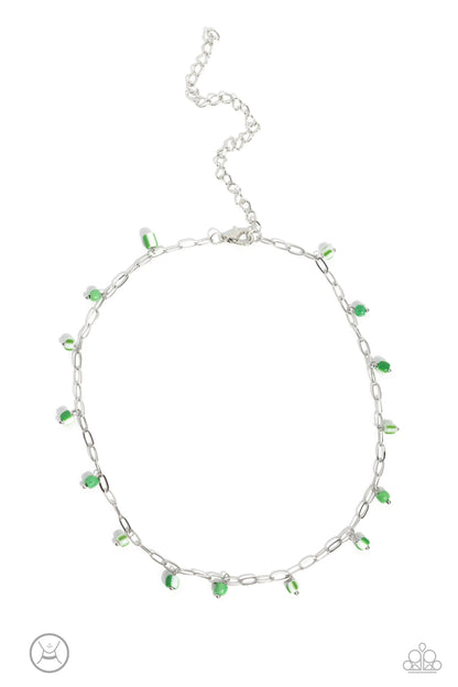 Beach Ball Bliss Green Necklace - Jewelry by Bretta