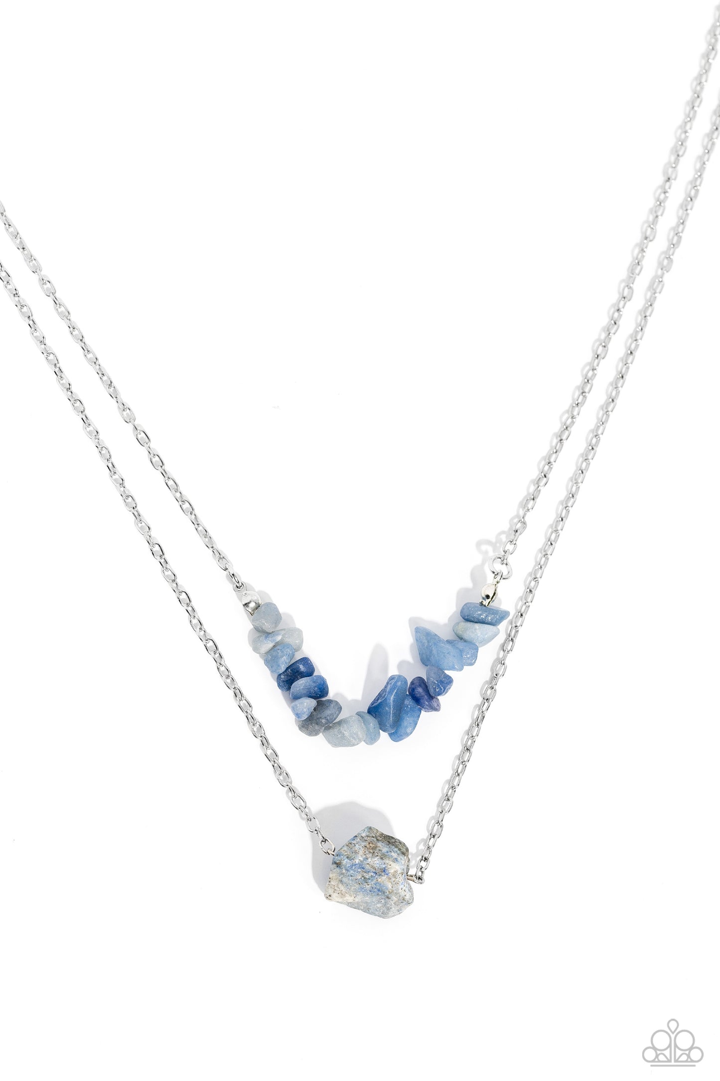 Chiseled Caliber Blue Necklace - Jewelry by Bretta