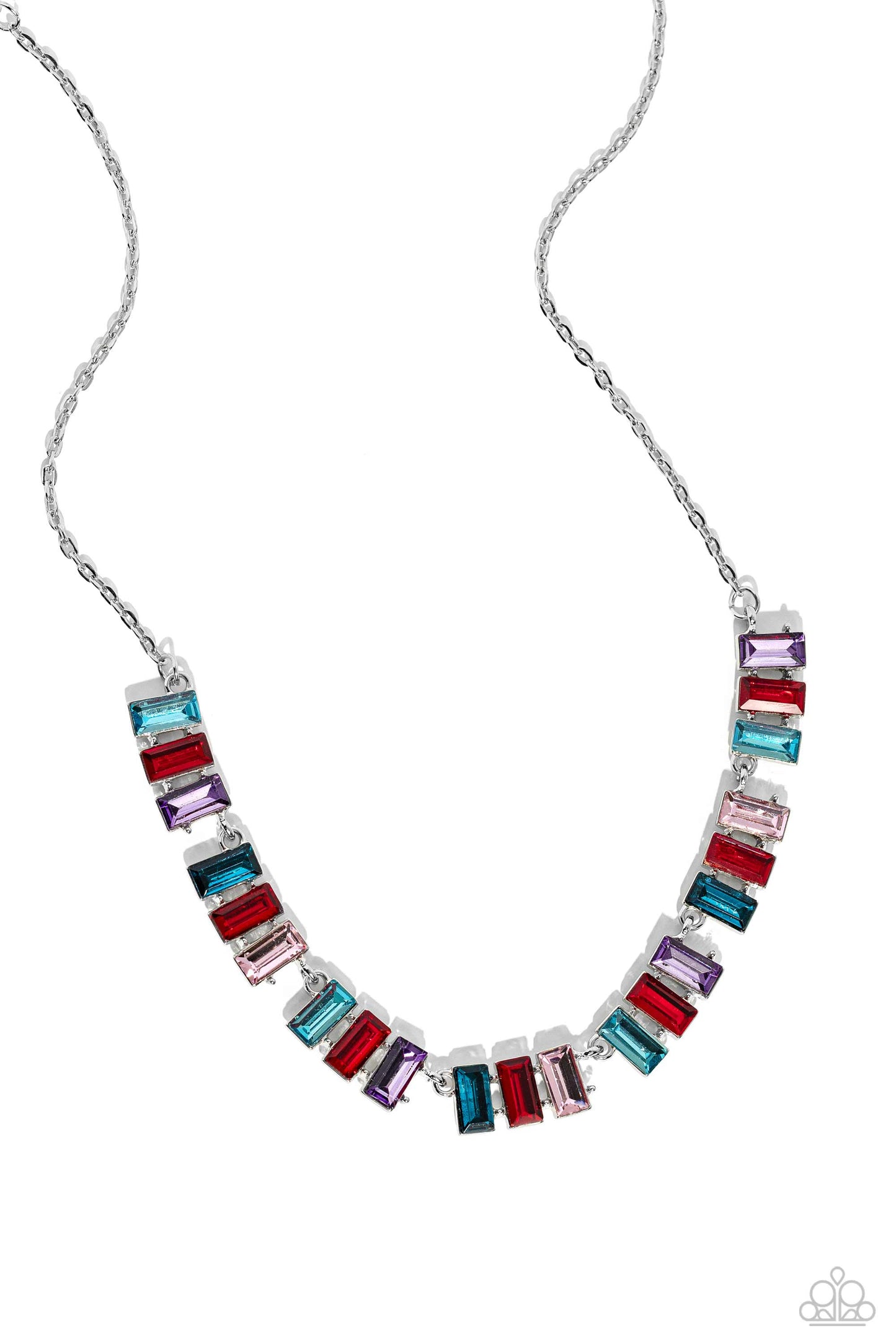 Elite Emeralds Red Necklace  - Jewelry by Bretta