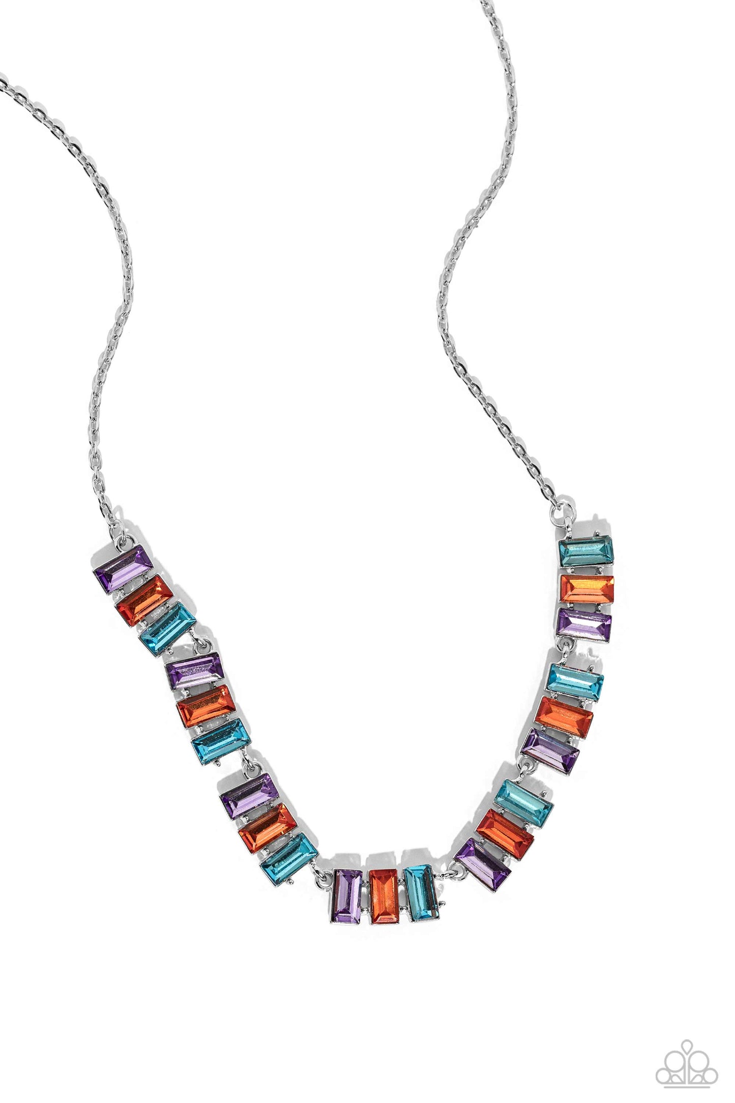 Elite Emeralds Orange Necklace - Jewelry by Bretta