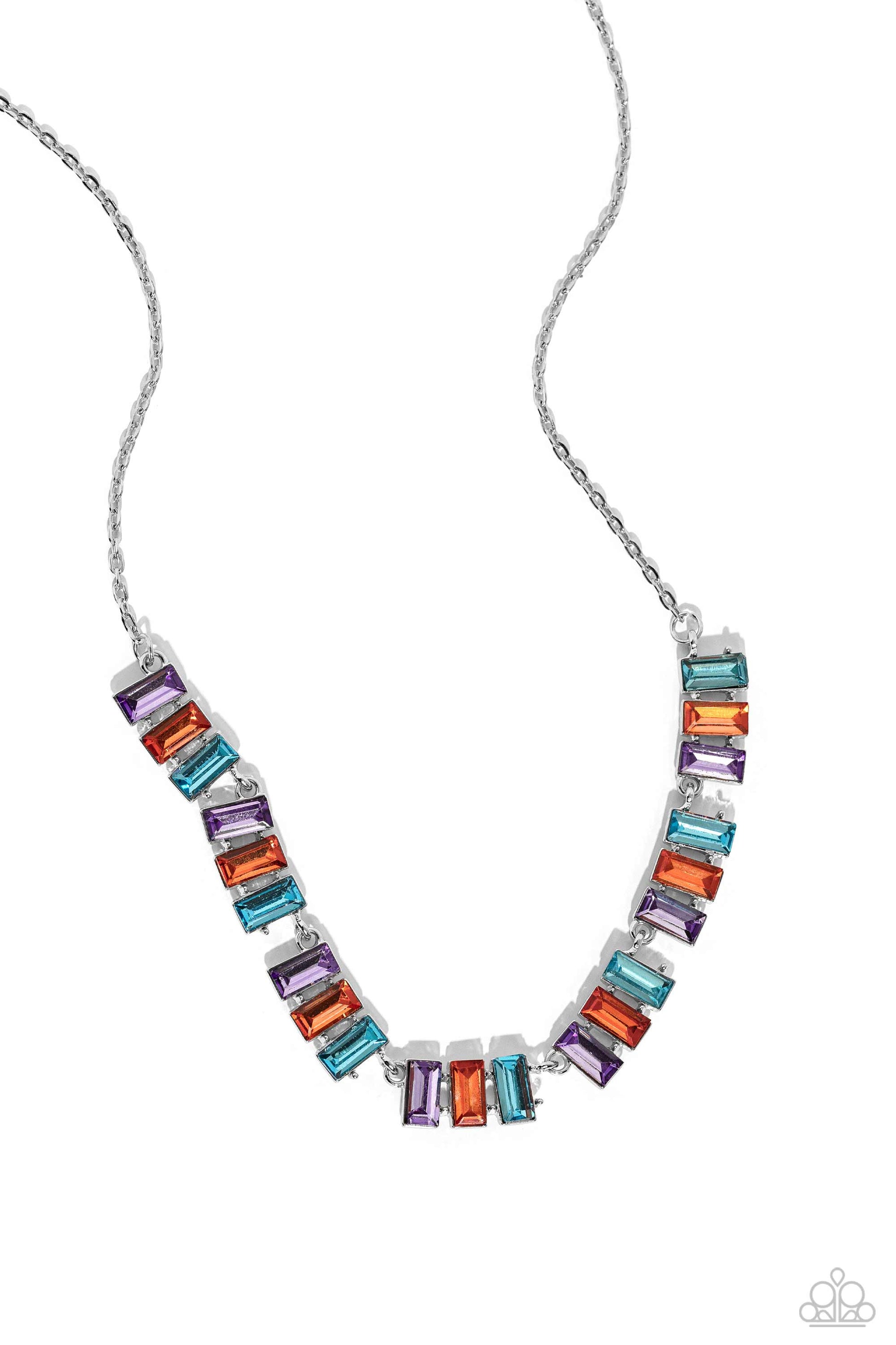 Elite Emeralds Orange Necklace - Jewelry by Bretta