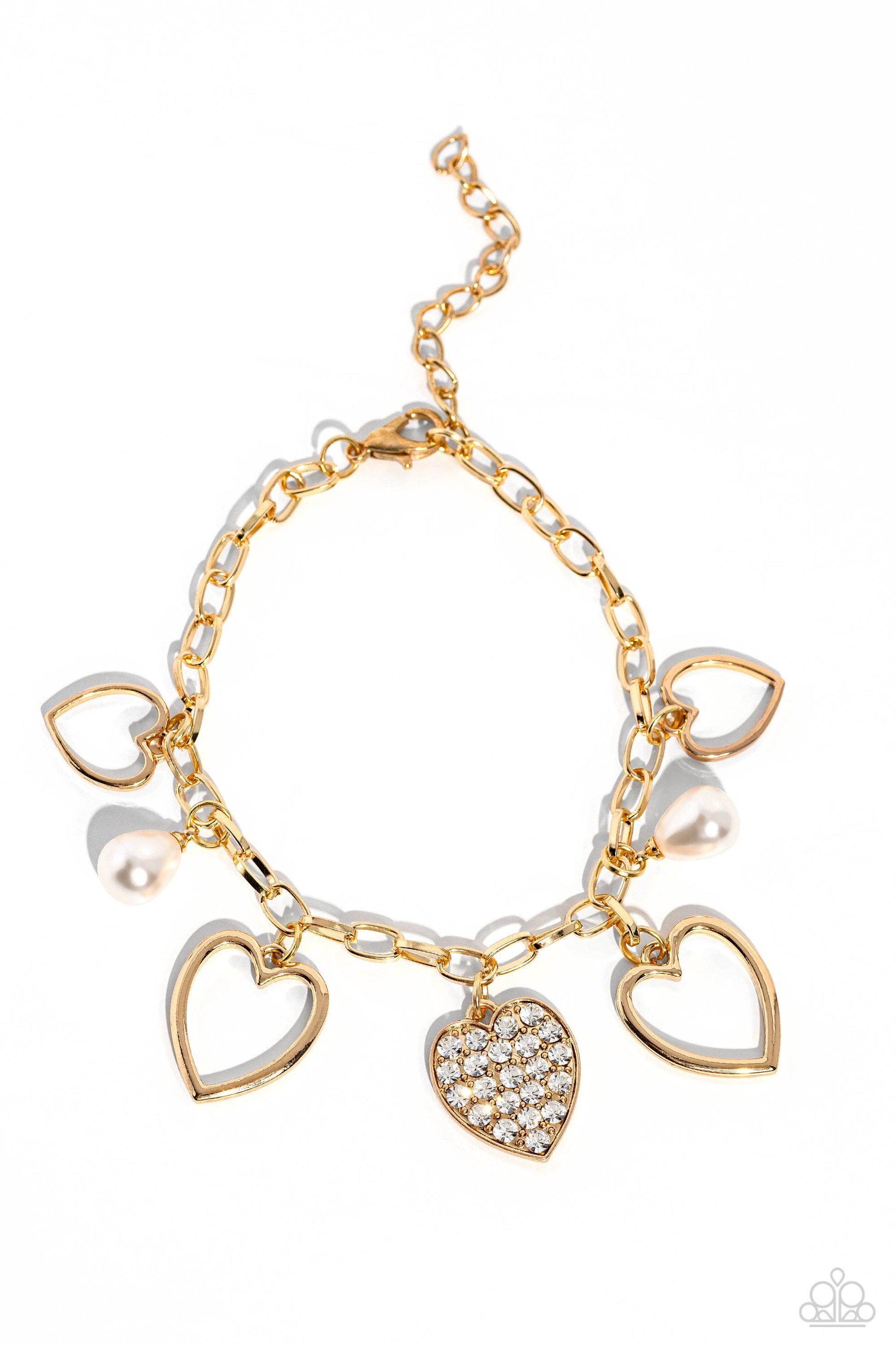 GLOW Your Heart Gold Bracelet - Jewelry by Bretta