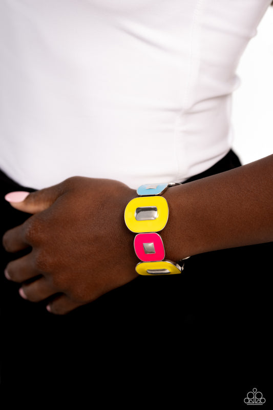 Painted Pairing Yellow Bracelet - Jewelry by Bretta