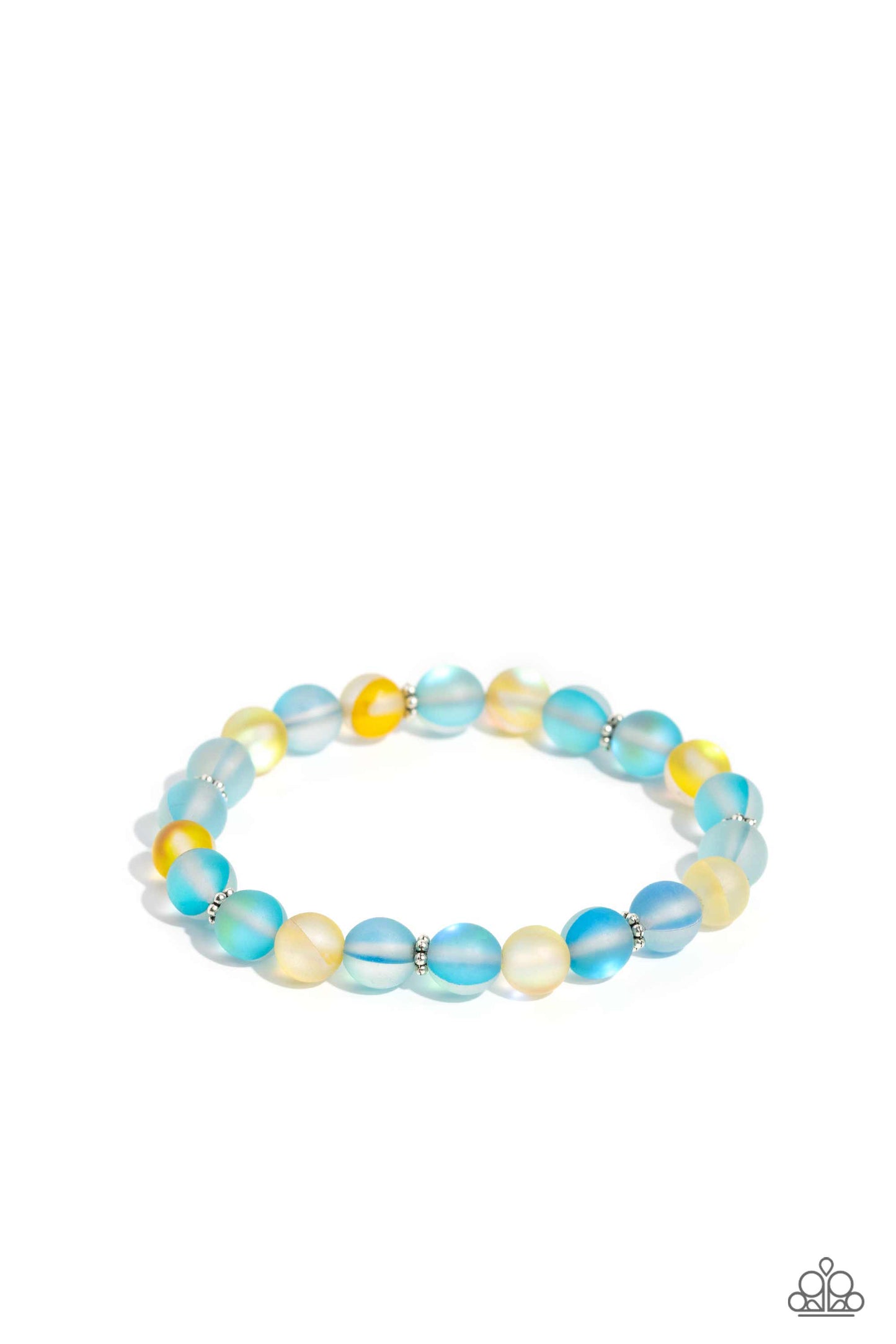 Clear Craze Blue Bracelet - Jewelry by Bretta