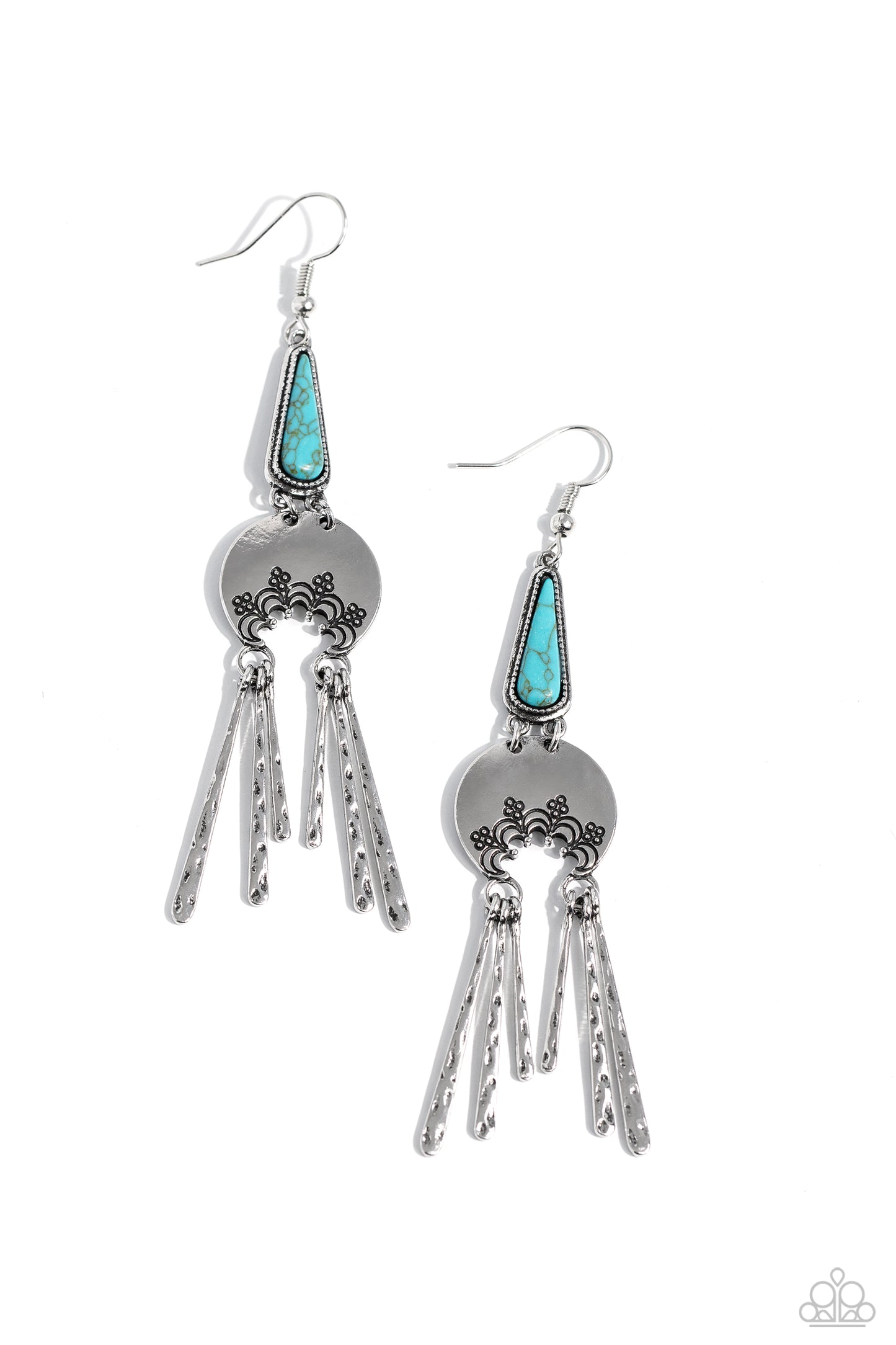 Highland Haute Blue Earrings - Jewelry by Bretta