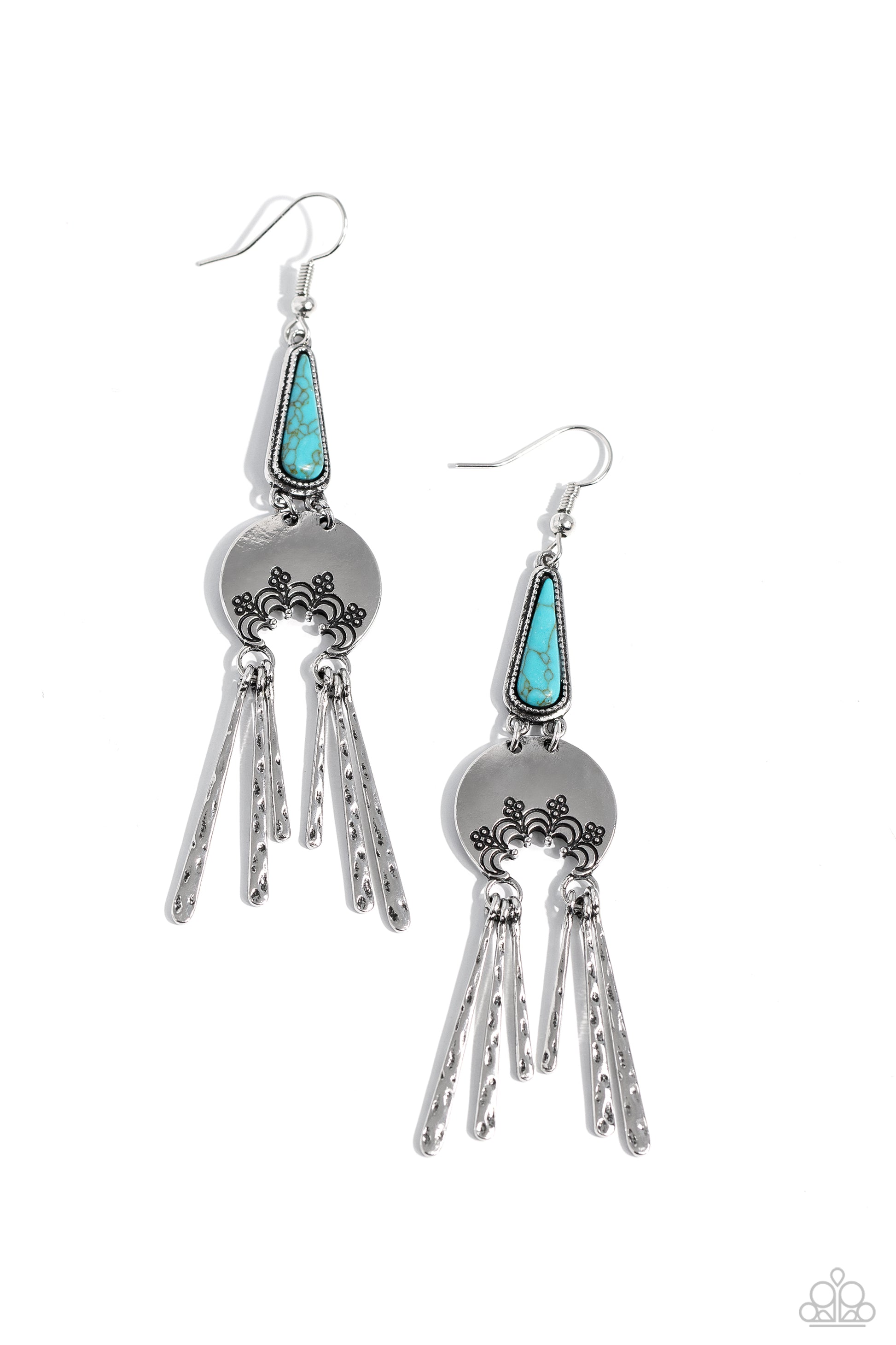 Highland Haute Blue Earrings - Jewelry by Bretta