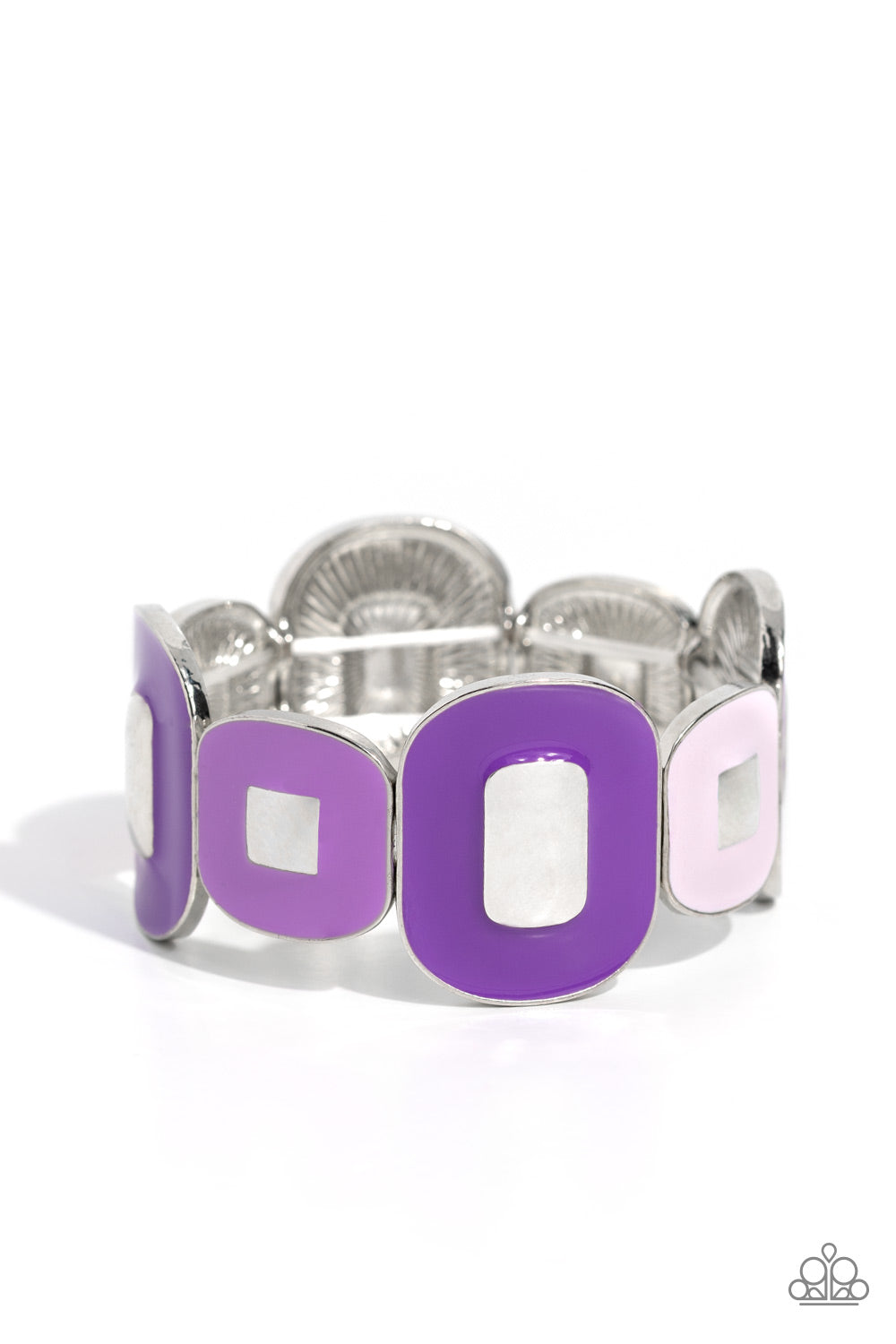 Painted Pairing Purple Bracelet - Jewelry by Bretta