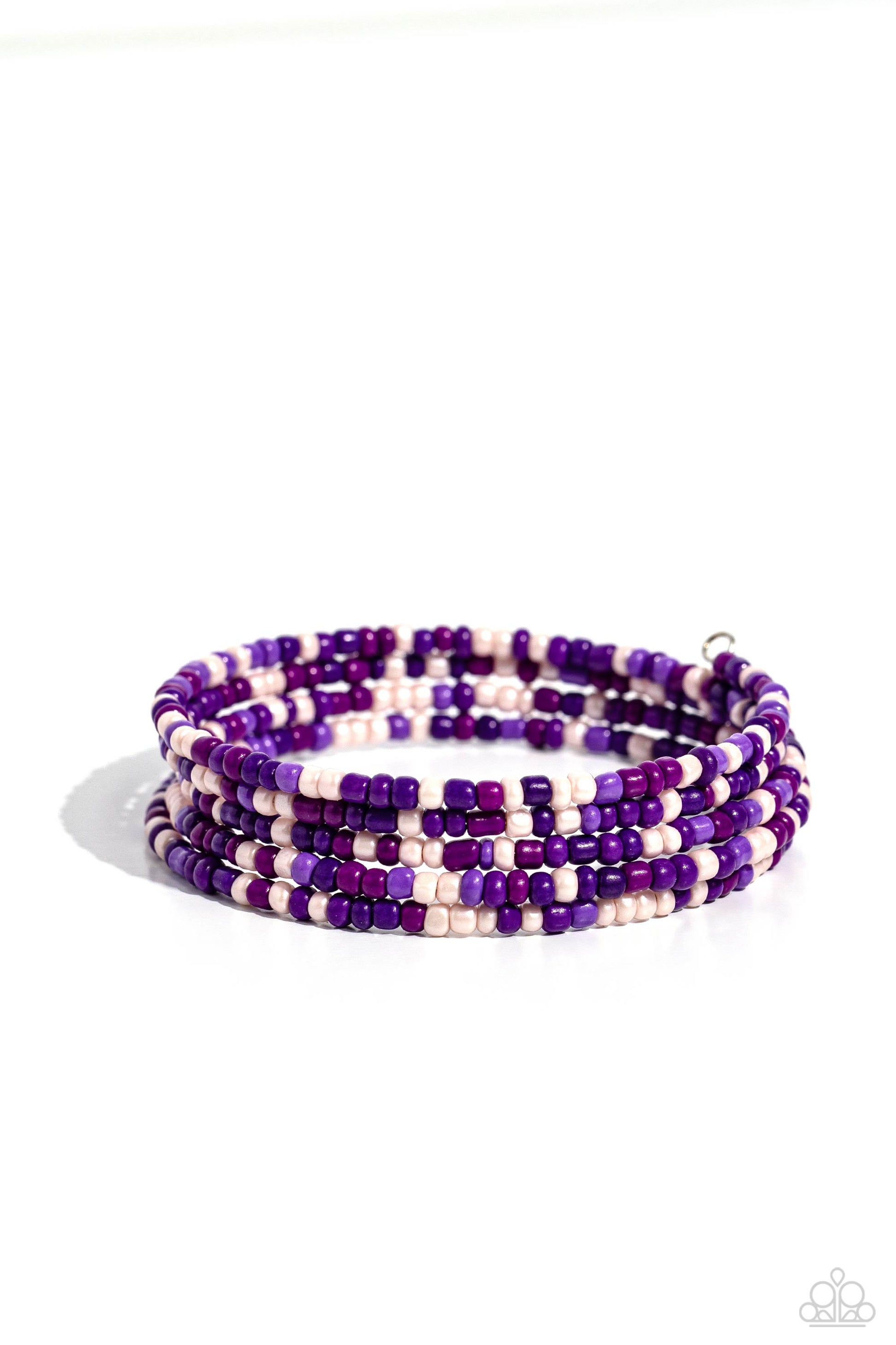 Coiled Candy Purple Coil Bracelet - Jewelry by Bretta