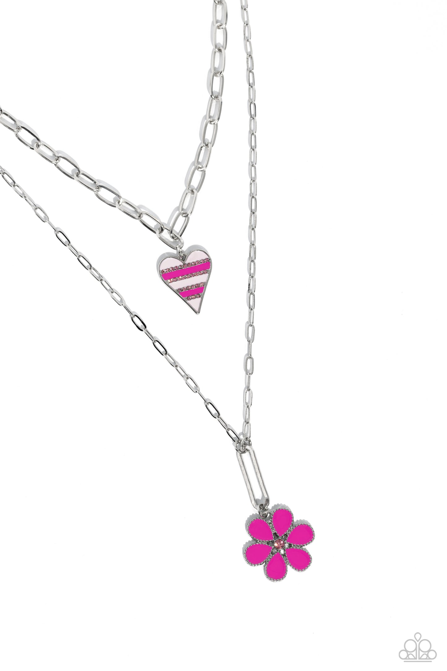 Childhood Charms Pink Necklace - Jewelry by Bretta