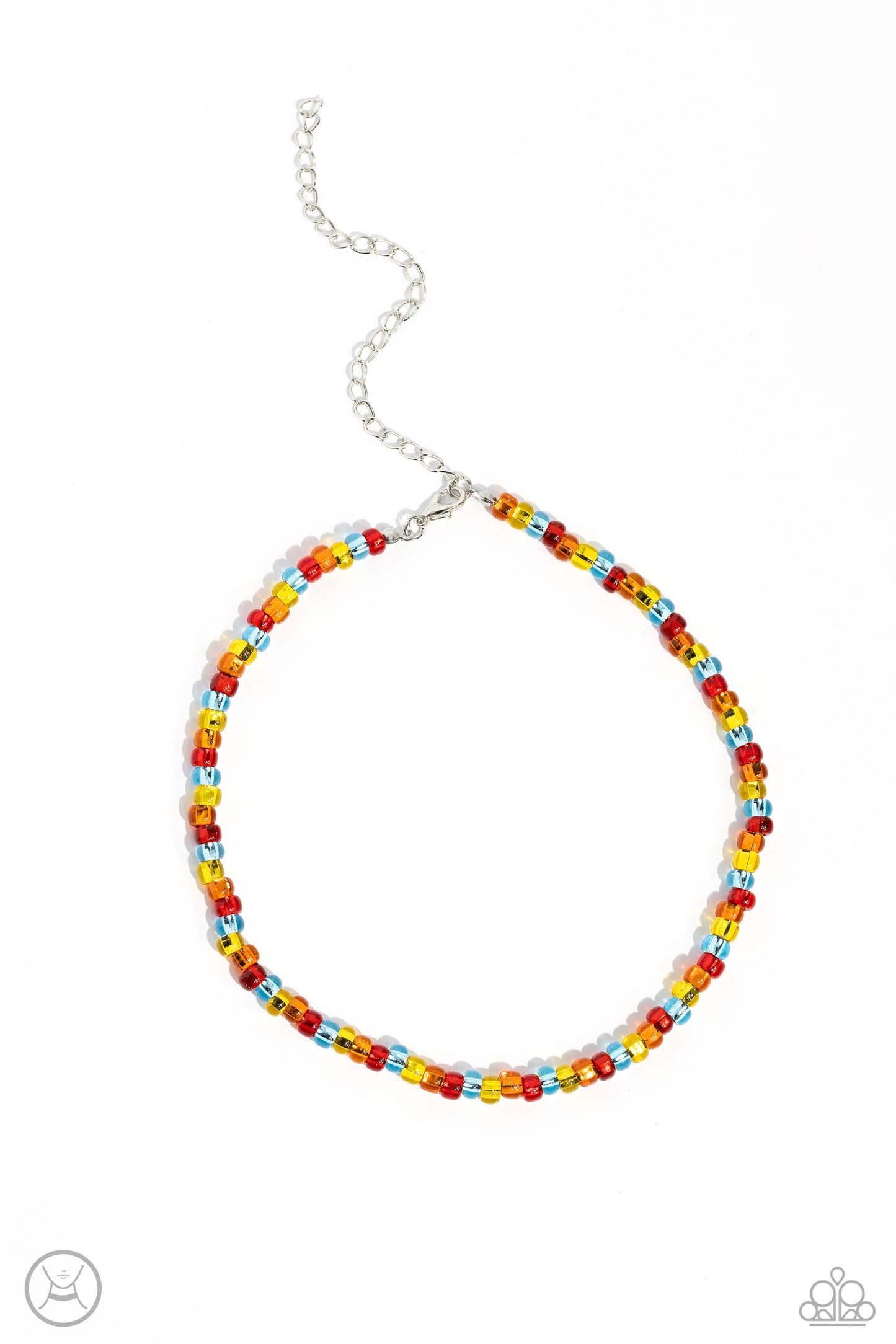 Colorfully GLASSY Red Necklace - Jewelry by Bretta