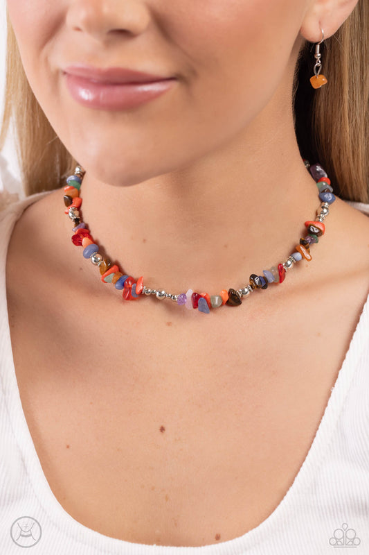 Carved Confidence Multi Necklace - Jewelry by Bretta