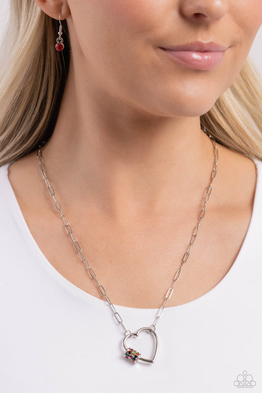 Affectionate Attitude Multi Heart Necklace - Jewelry by Bretta