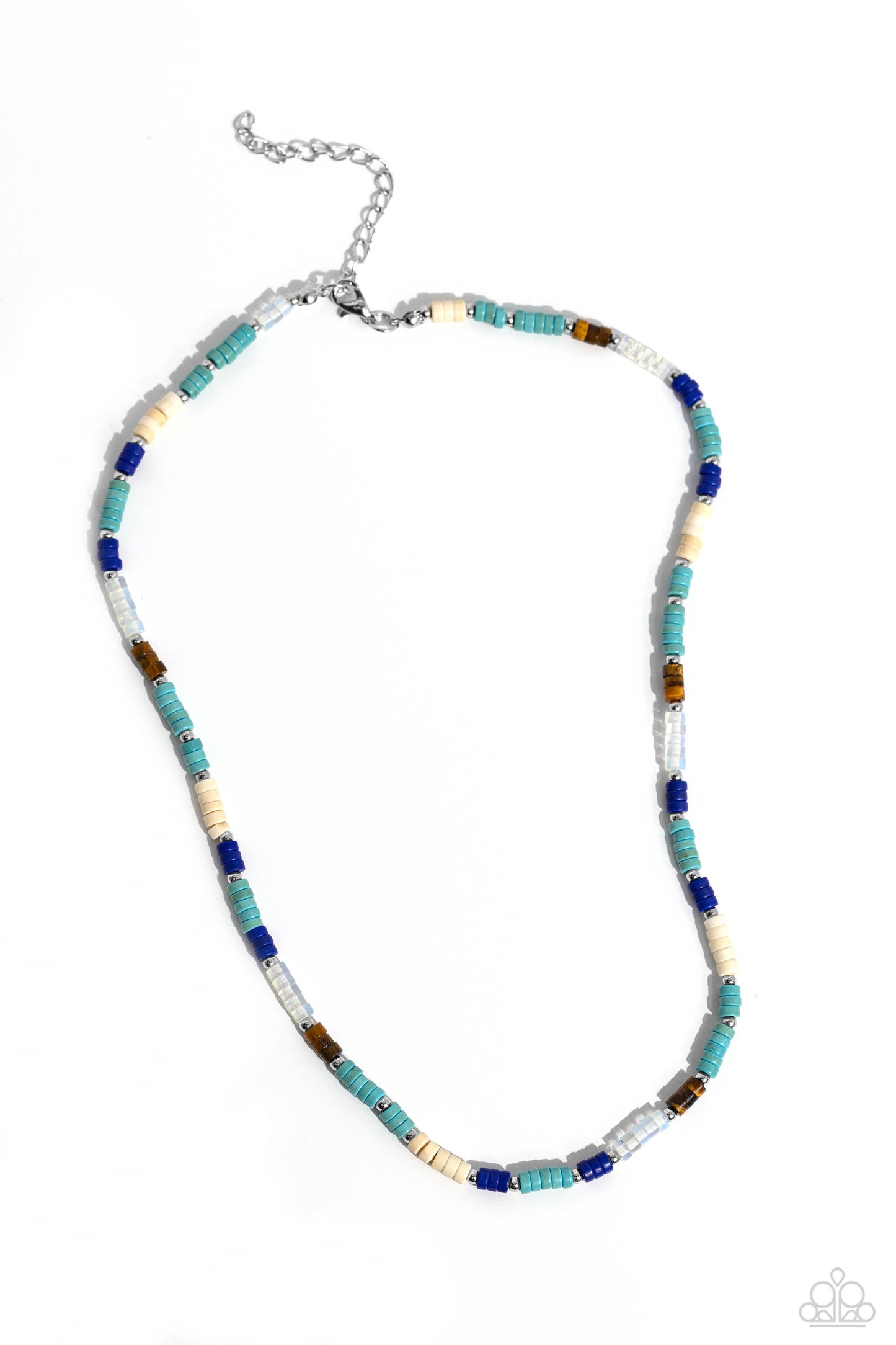 Oasis Outline - Blue- Jewelry By Bretta