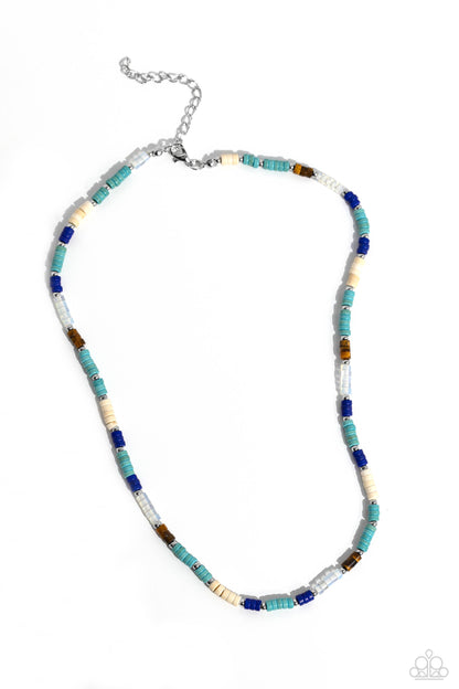 Oasis Outline - Blue- Jewelry By Bretta