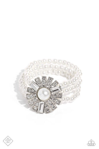 Gifted Gatsby White Bracelet - Jewelry by Bretta