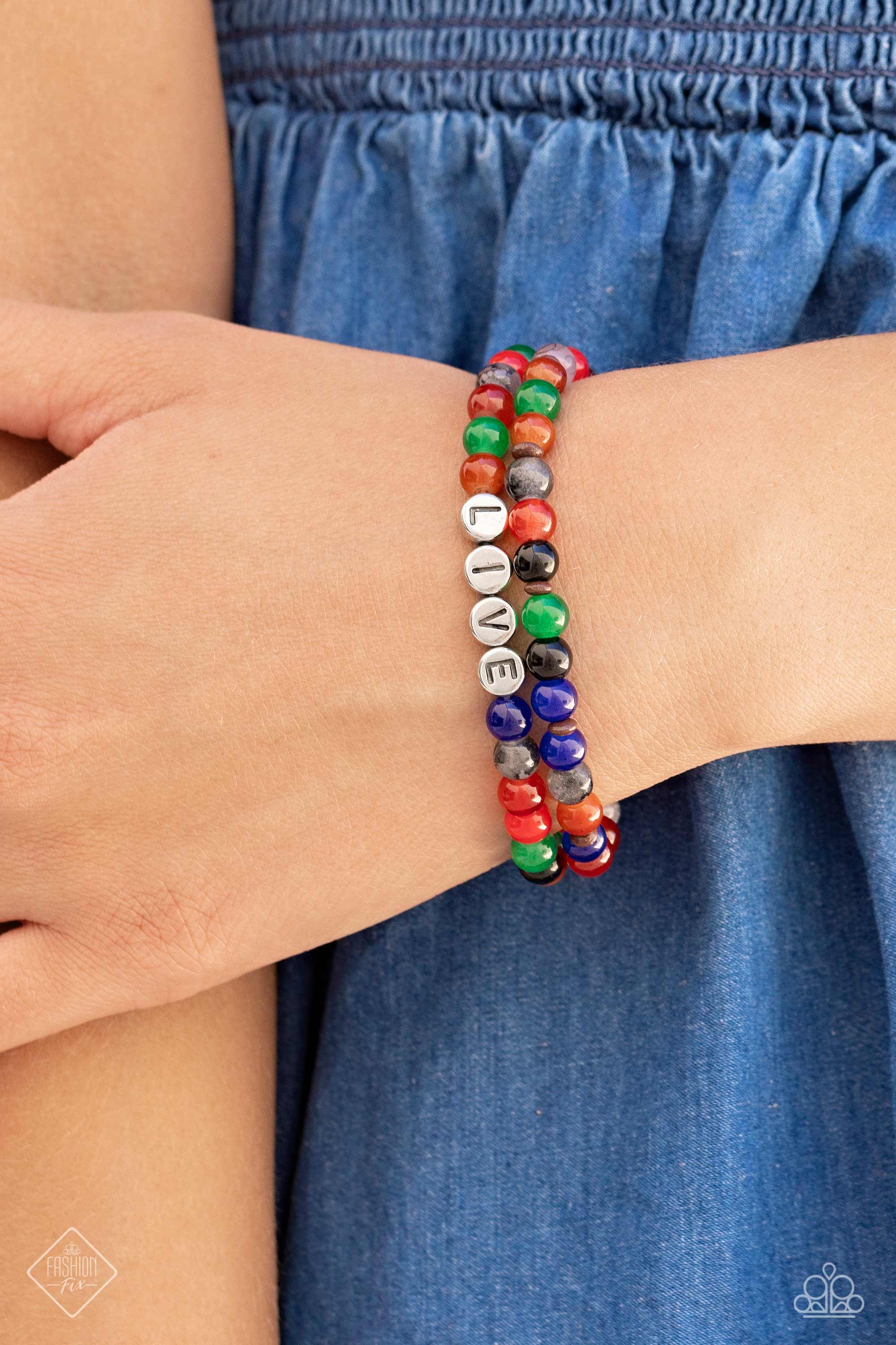 Molten Mogul Green Bracelet - Jewelry by Bretta