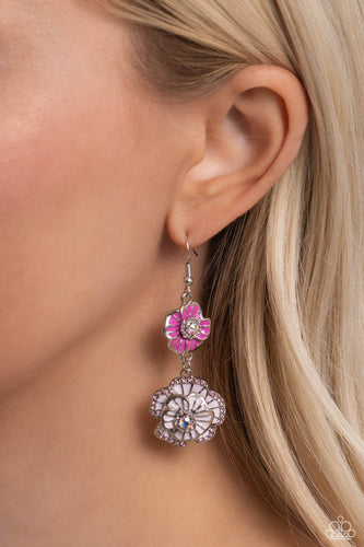 Intricate Impression Pink Necklace - Jewelry by Bretta