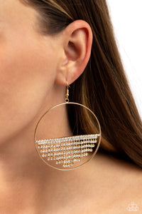 Fierce Fringe Gold Earrings - Jewelry by Bretta