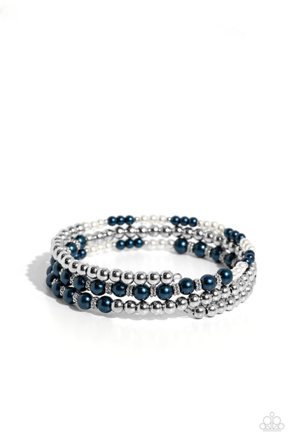 Just SASSING Through Blue Bracelet - Jewelry by Bretta