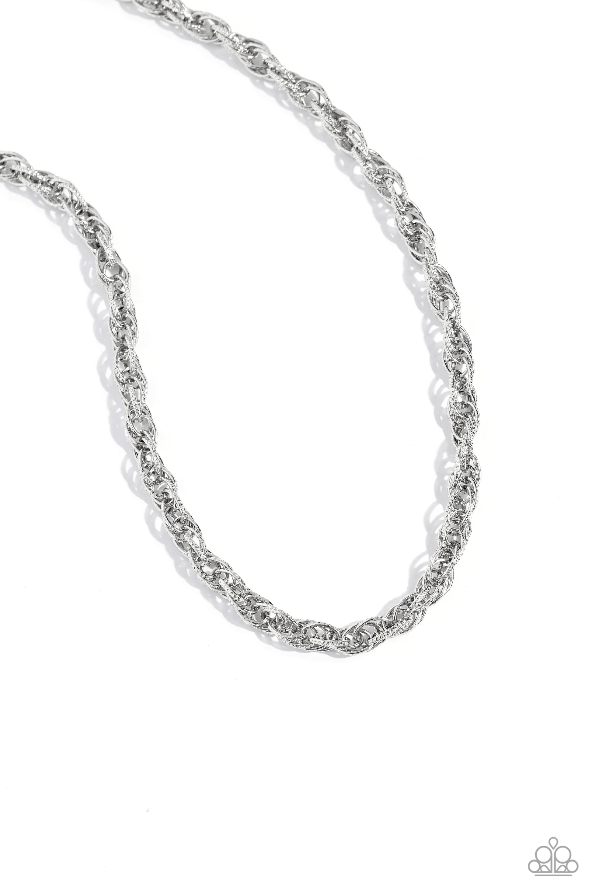 Braided Ballad Silver Necklace - Jewelry by Bretta