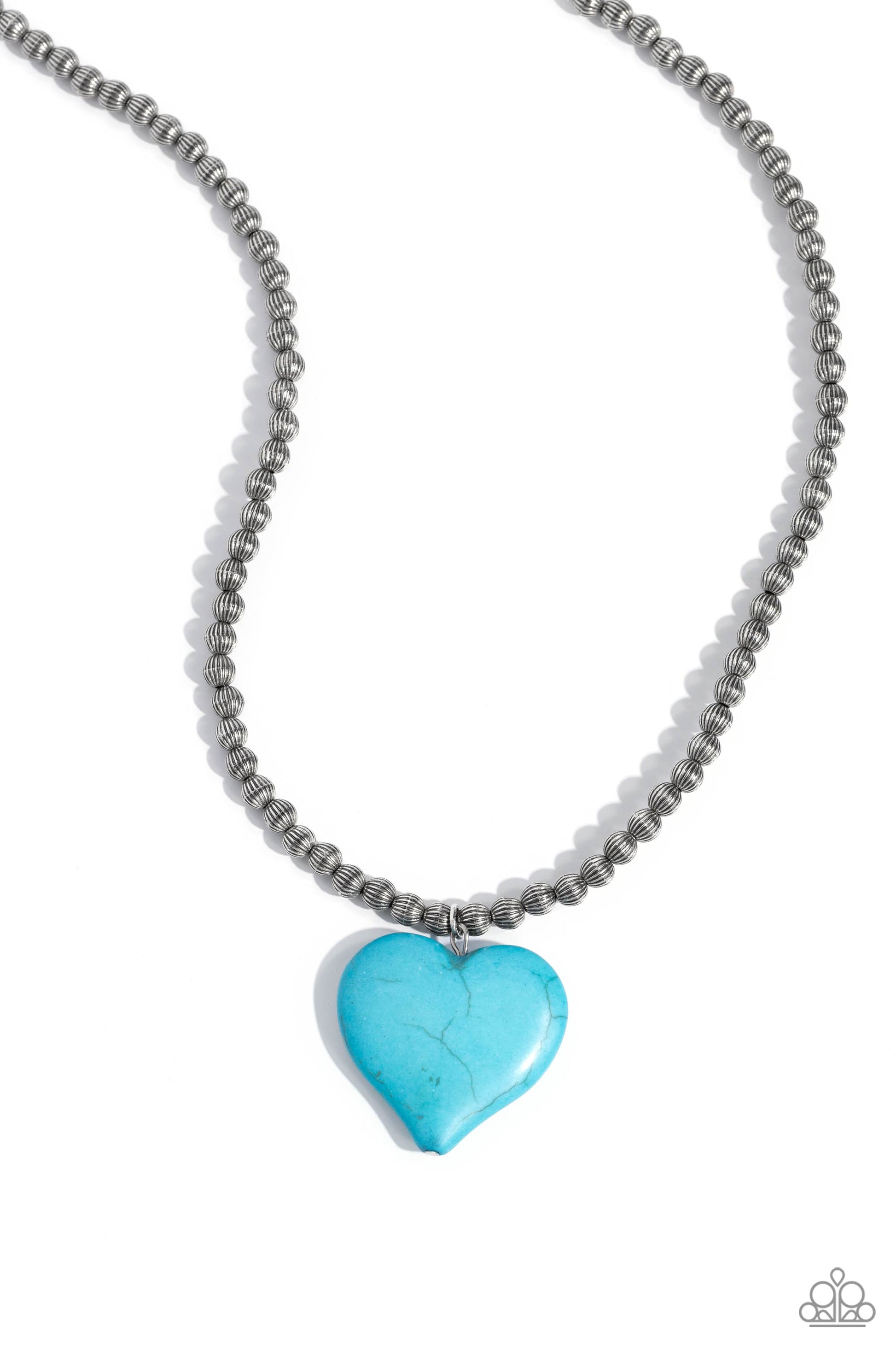 Picturesque Pairing Blue Necklace - Jewelry by Bretta