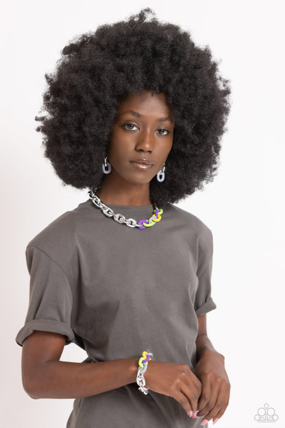 Candid Contrast Silver Bracelet - Jewelry by Bretta