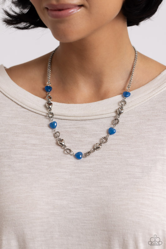 My HEARTBEAT Will Go On Blue Heart Set -Jewelry by Bretta
