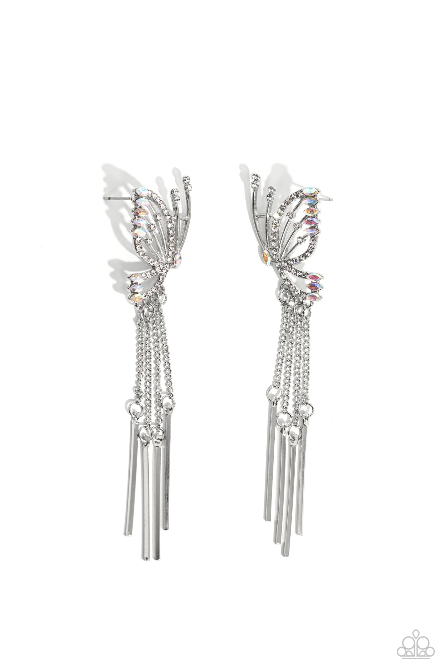 A Few Of My Favorite WINGS White Butterfly Earrings - Jewelry by Bretta