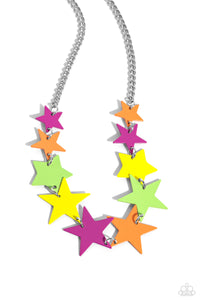 Starstruck Season Multi Star Necklace - Jewelry by Bretta