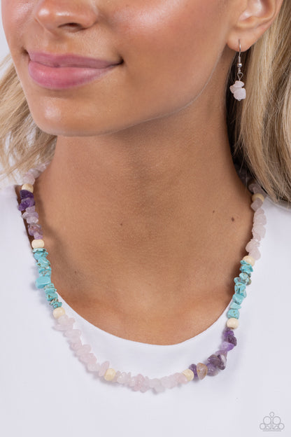 Soothing Stones Pink Necklace - Jewelry by Bretta