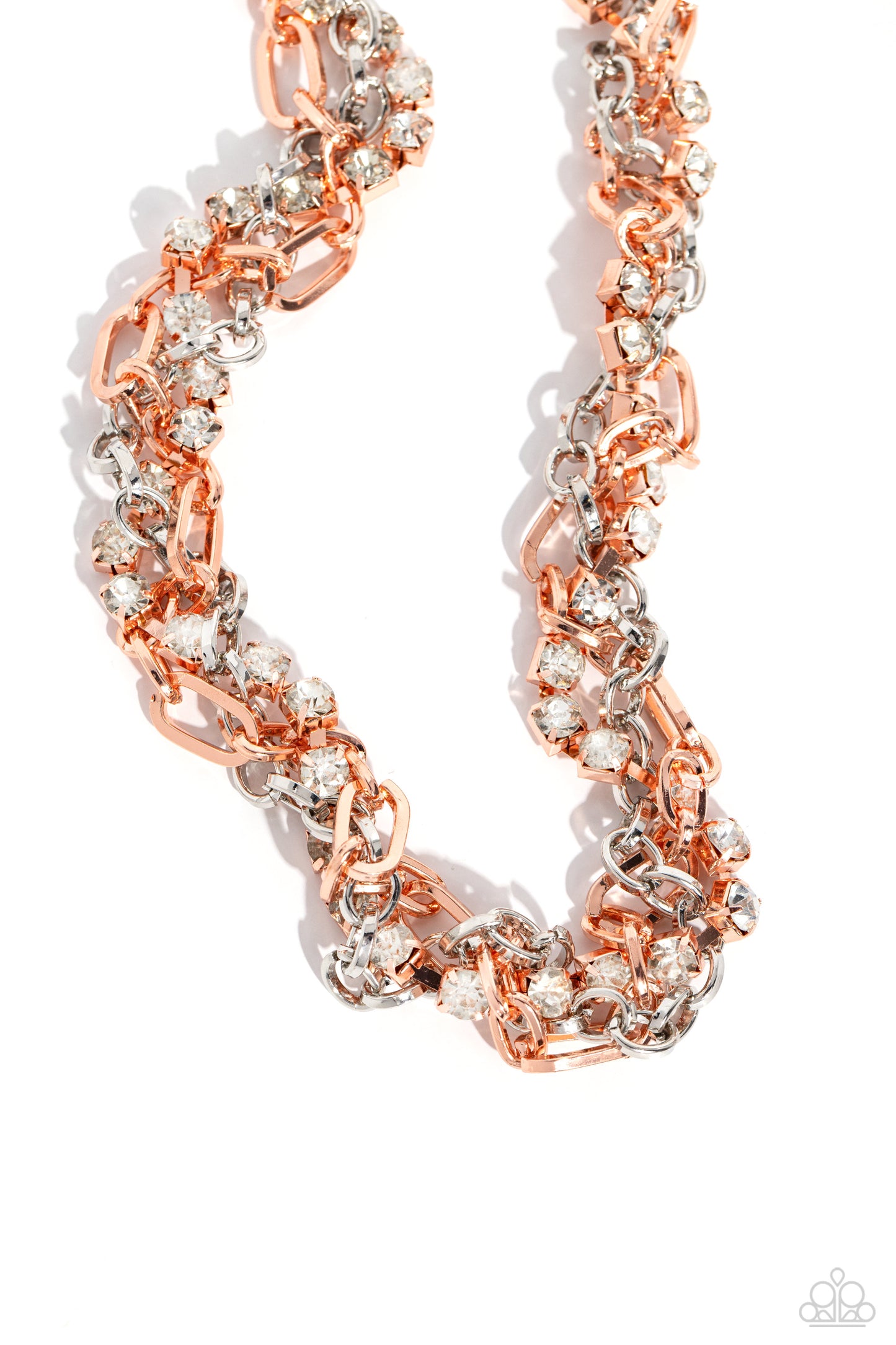 Totally Two-Toned Copper Necklace - Jewelry by Bretta
