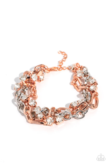 Two-Tone Taste Copper Bracelet - Jewelry by Bretta