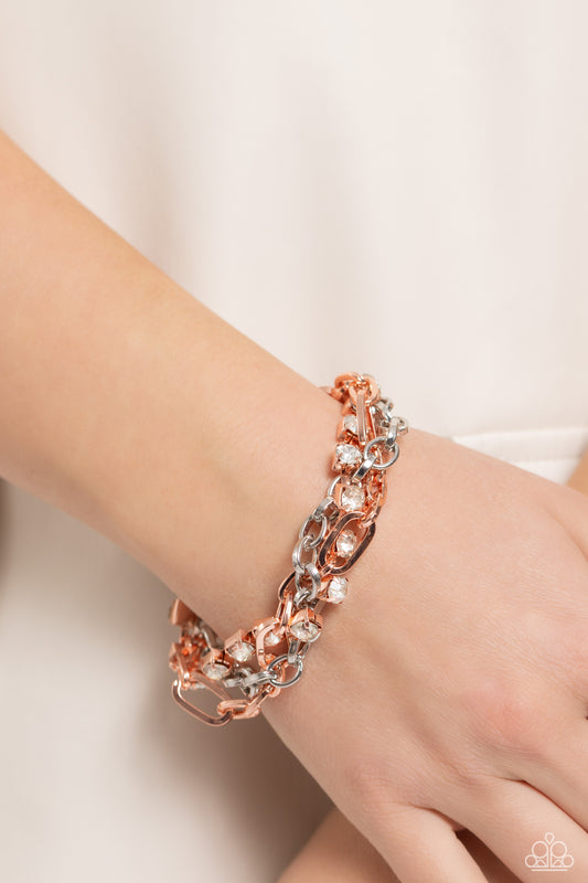 Two-Tone Taste Copper Bracelet - Jewelry by Bretta