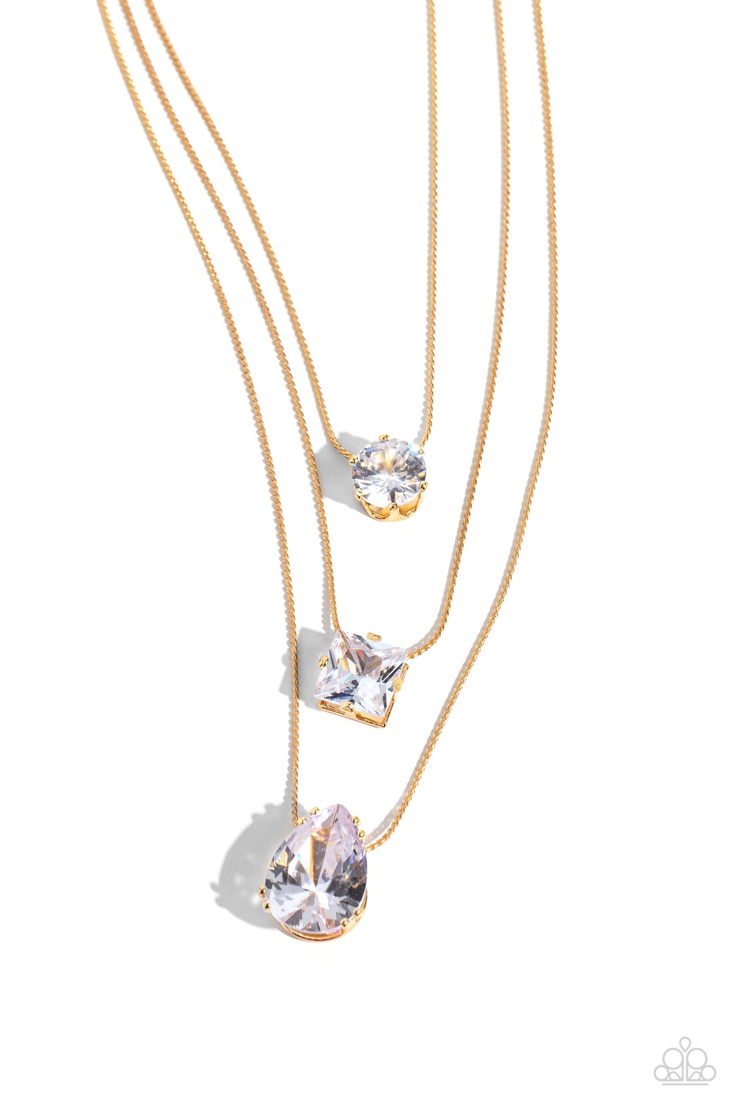 Lustrous Layers Gold Necklace - Jewelry by Bretta