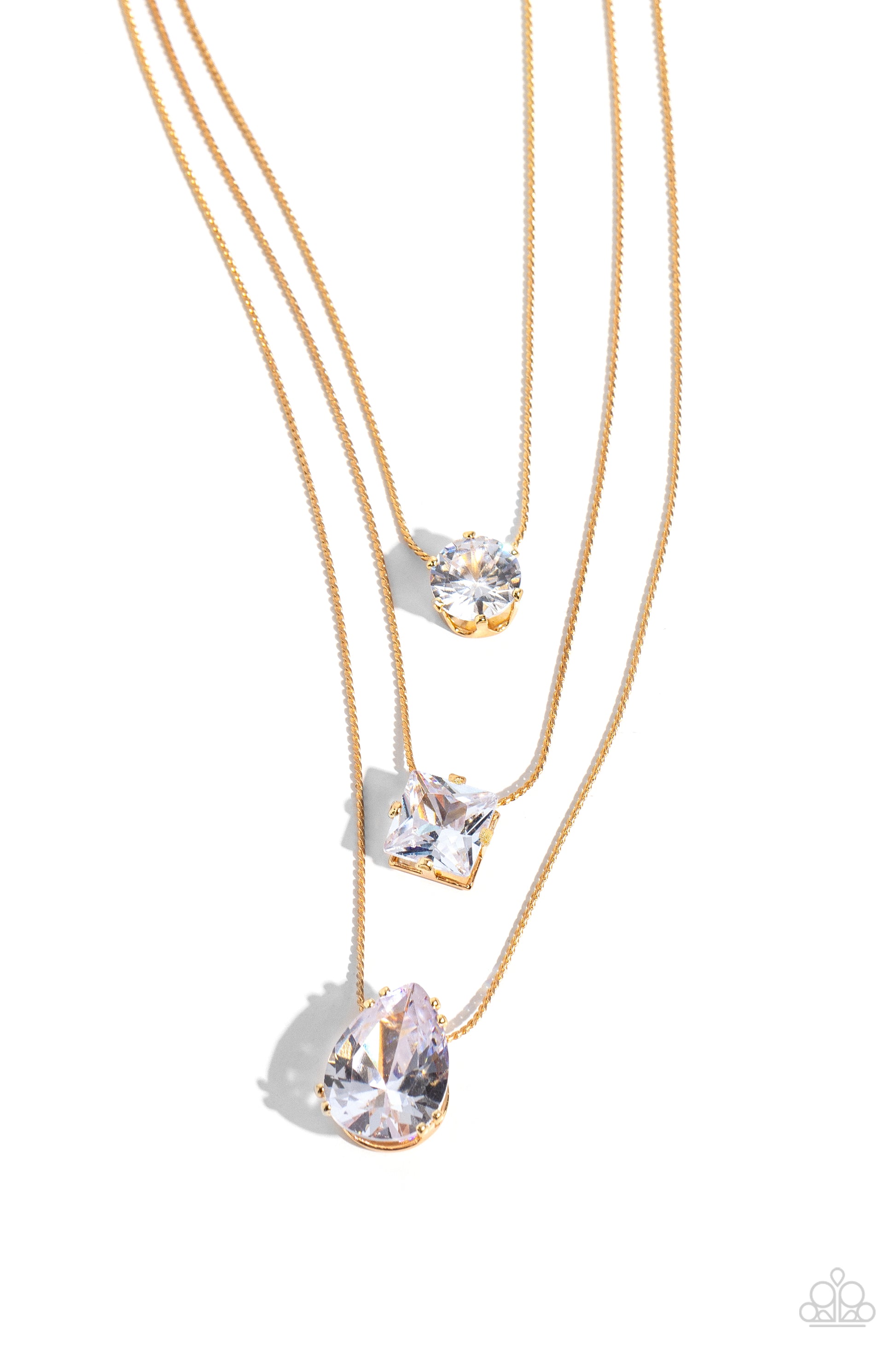 Lustrous Layers Gold Necklace - Jewelry by Bretta
