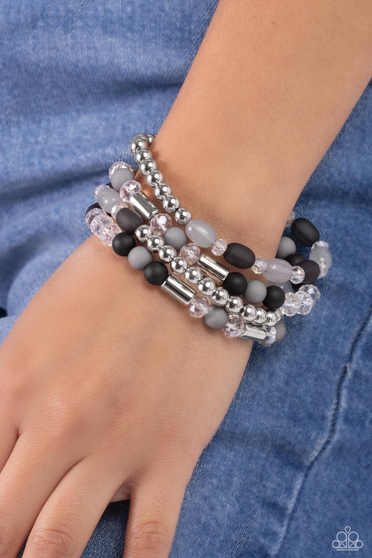 Glassy Gait Black Bracelets  - Jewelry by Bretta