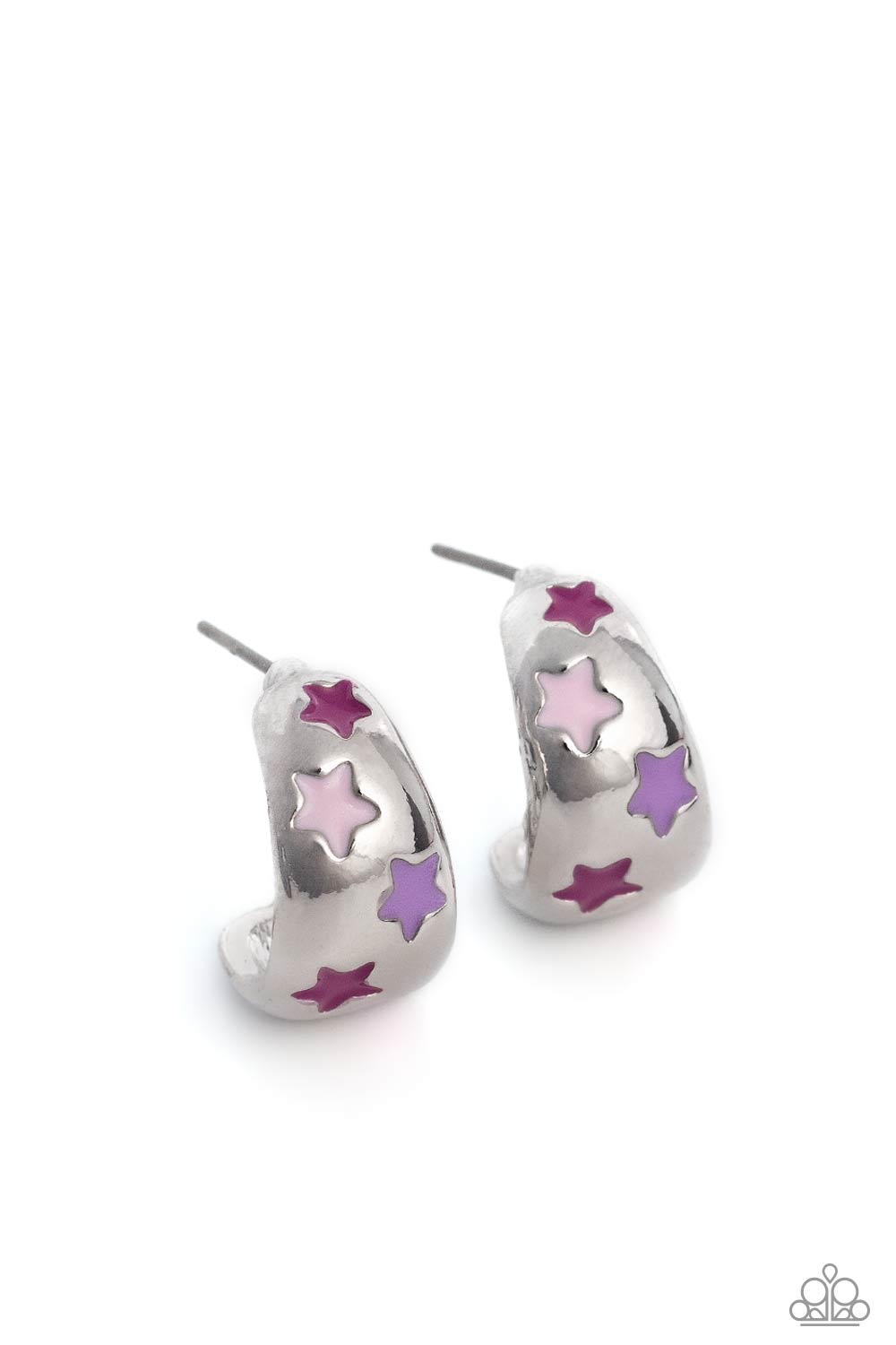 SCOUTING Stars Pink Earrings - Jewelry by Bretta