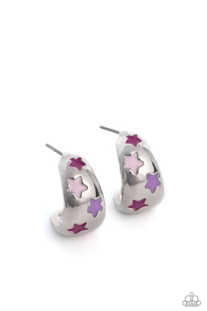 SCOUTING Stars Pink Earrings - Jewelry by Bretta