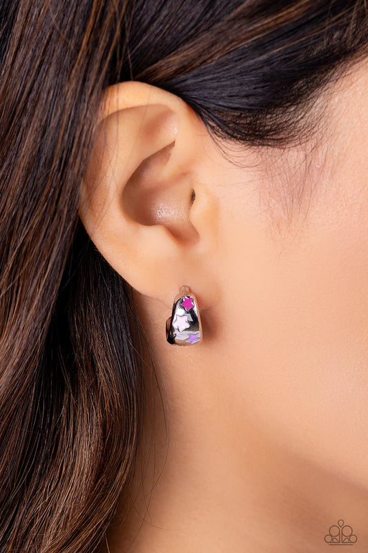 SCOUTING Stars Pink Earrings - Jewelry by Bretta