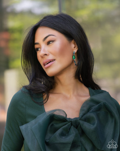 Elite Ensemble Green Earrings - Jewelry by Bretta