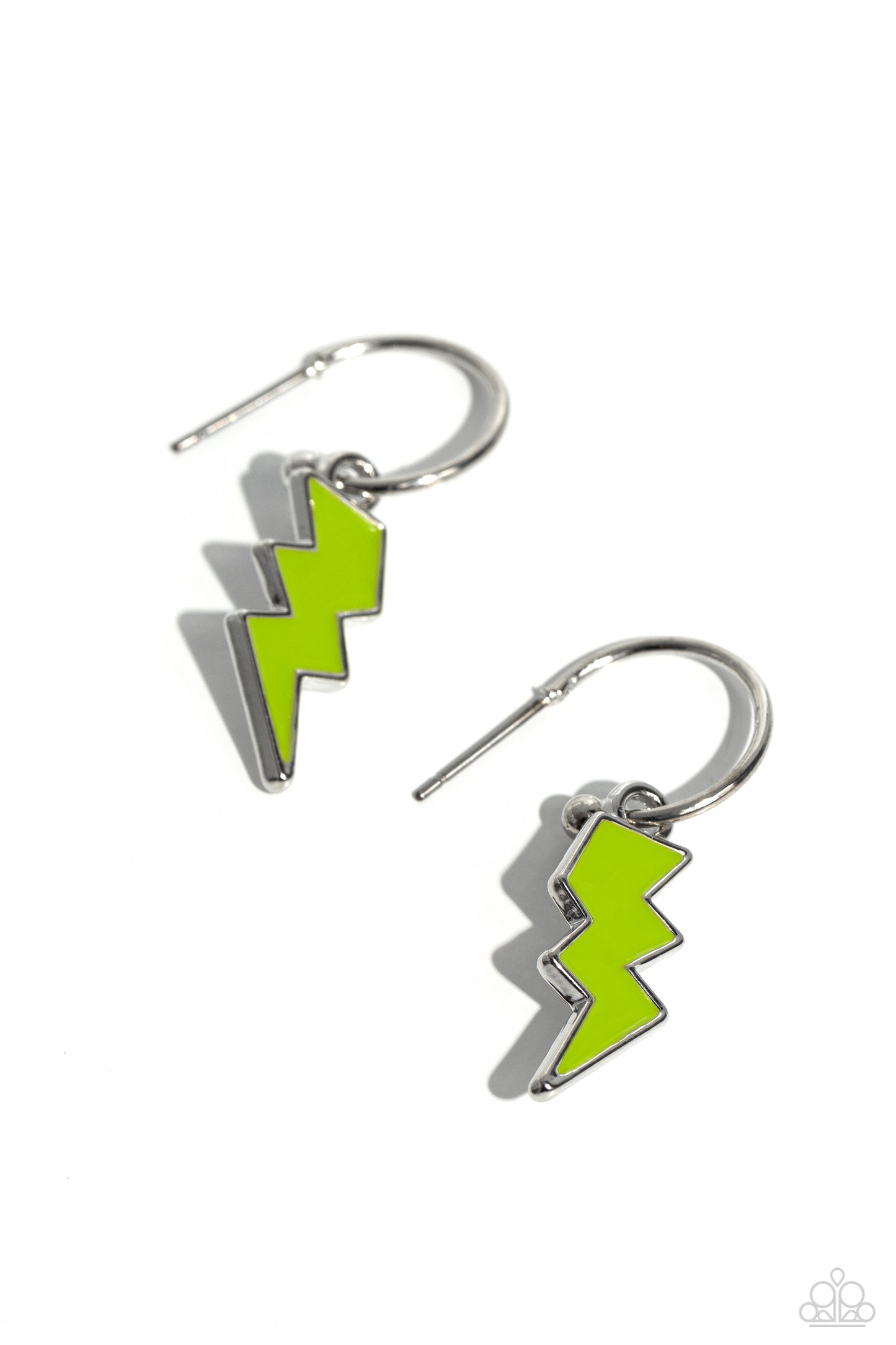 Lightning Limit Green Earrings - Jewelry by Bretta