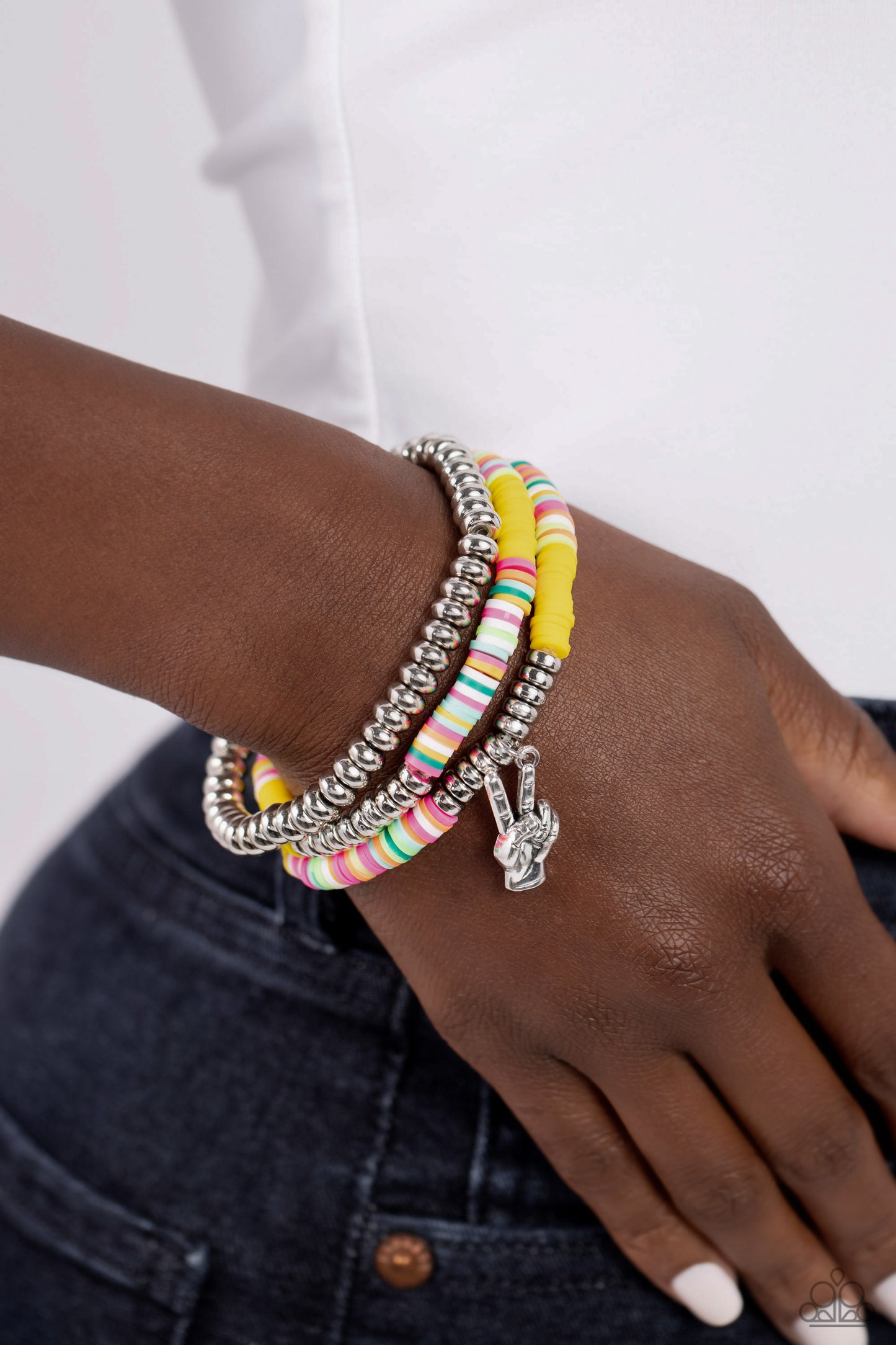 Peaceful Potential - Yellow- Jewelry By Bretta