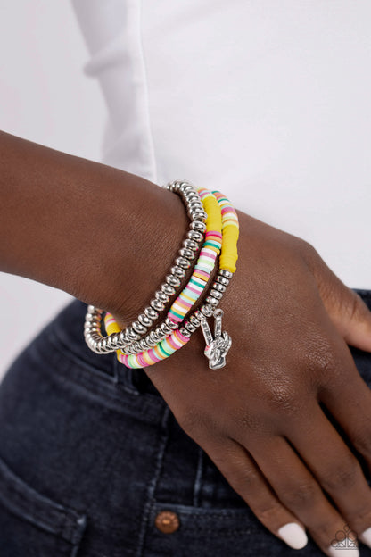 Peaceful Potential - Yellow- Jewelry By Bretta