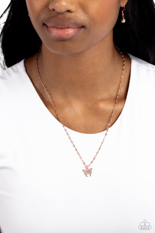 High-Flying Hangout Copper Necklace - Jewelry by Bretta