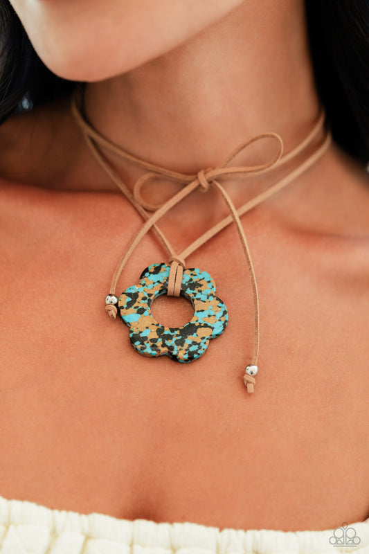 Tied Triumph Brown Necklace - Jewelry by Bretta