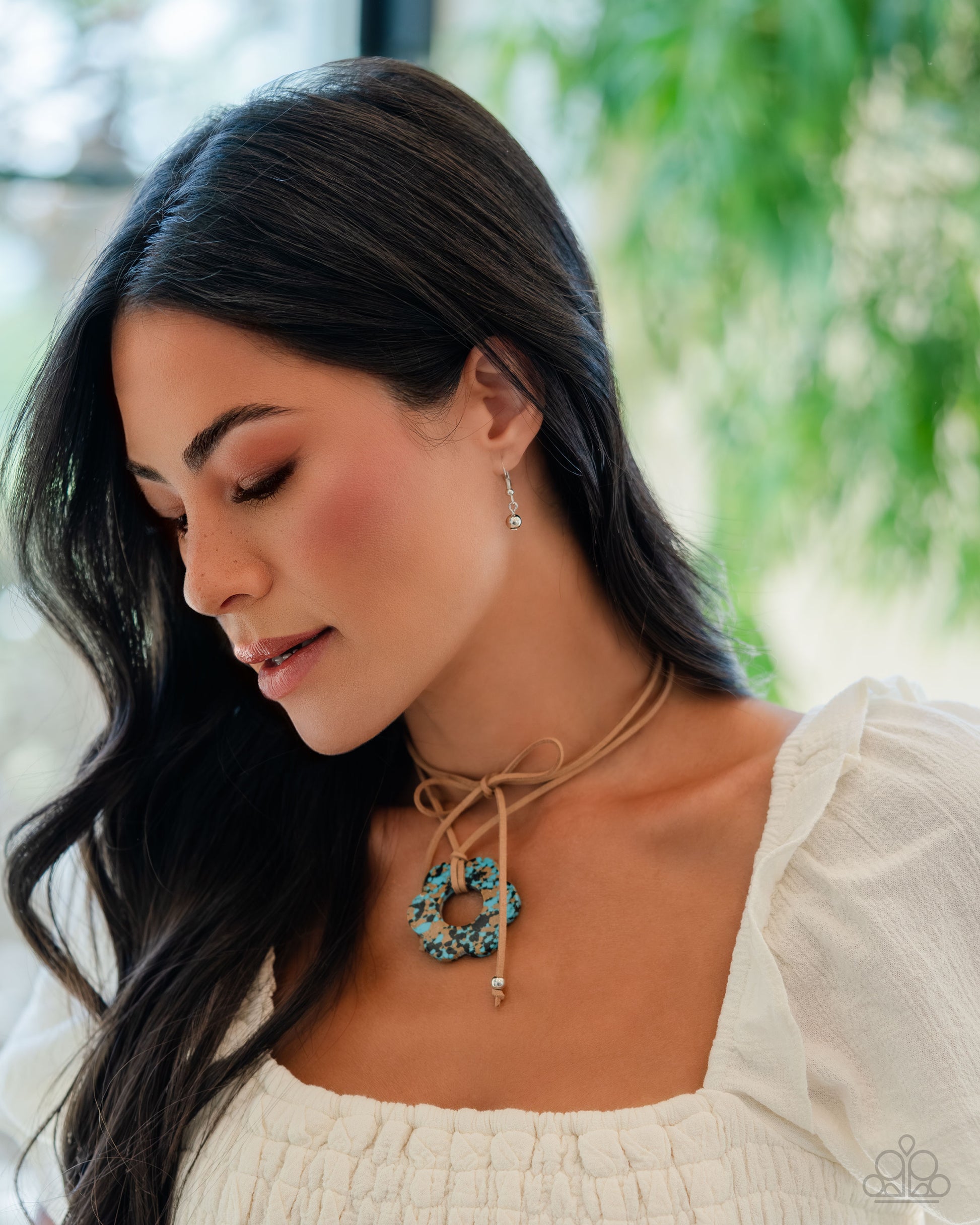 Tied Triumph Brown Necklace - Jewelry by Bretta