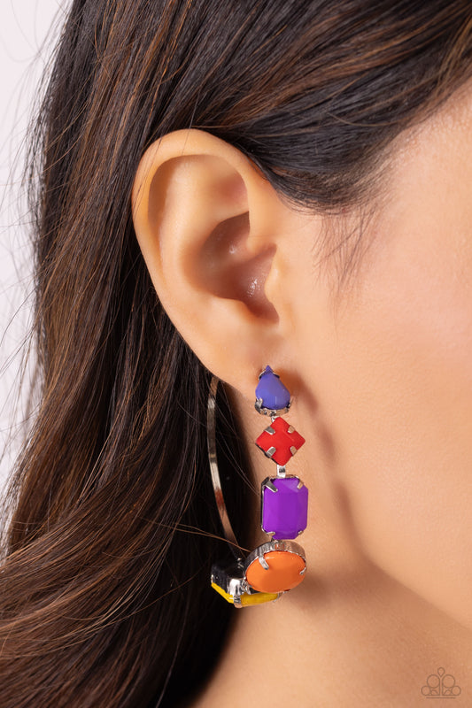 Geometric Gamer Multi Earrings - Jewelry by Bretta