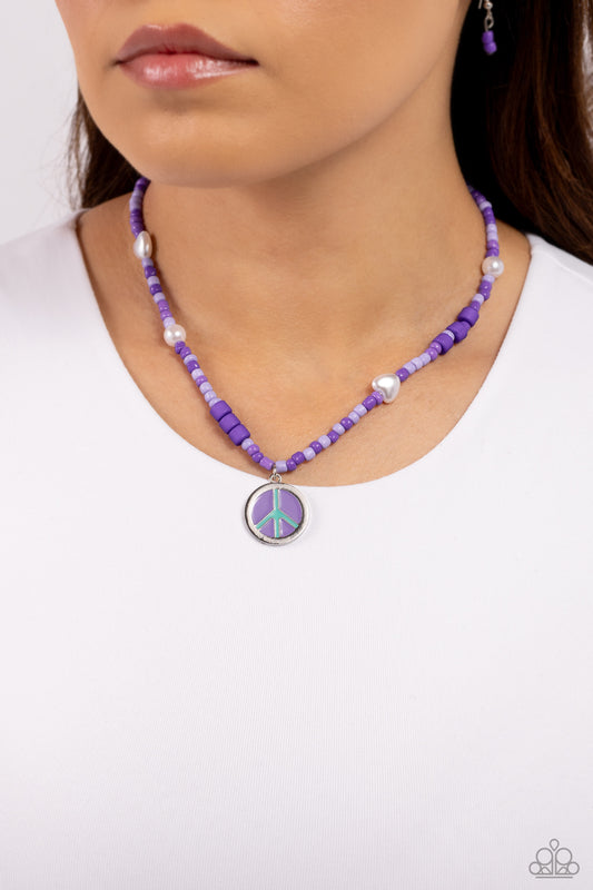Pearly Possession - Purple- Jewelry By Bretta
